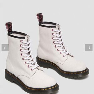 Dr Martens White boots